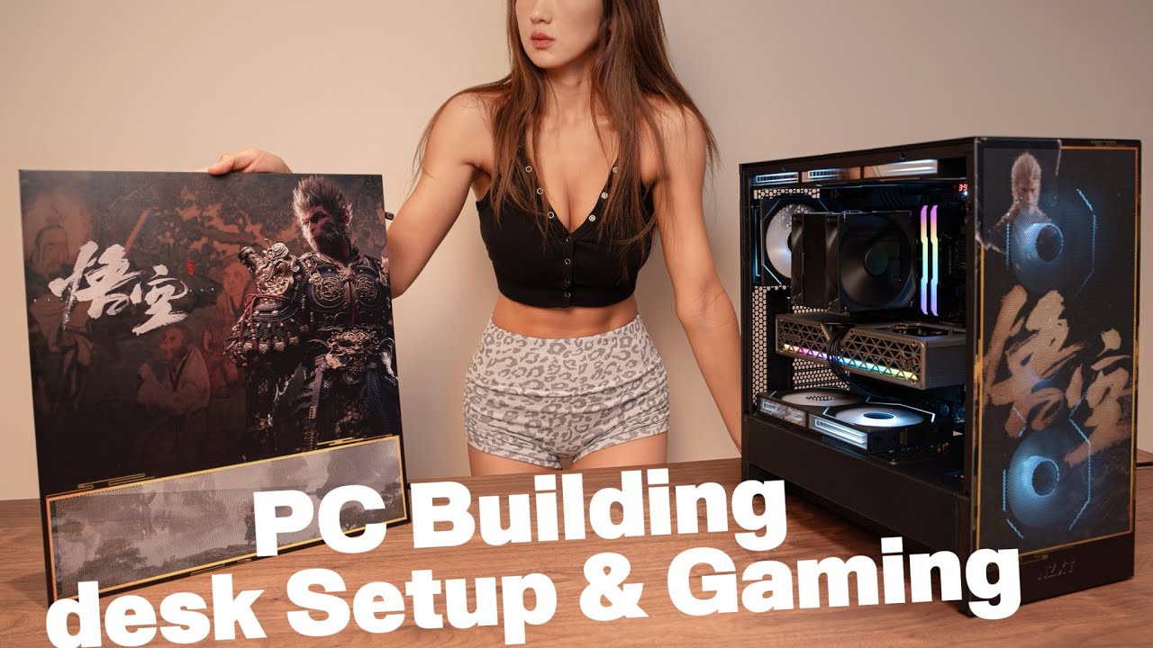 My first NZXT x Black Myth:WuKong Custom Case | Unboxing, Installation, Table Setup, and Game play