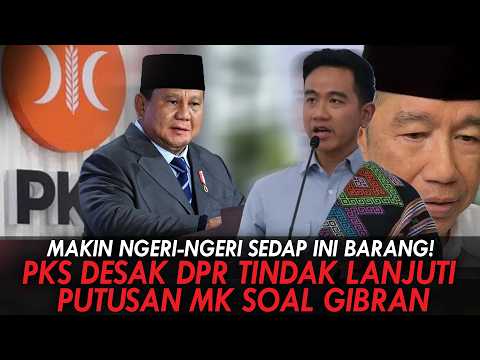 GETTING MORE AND MORE NERVE-WRACKING! PKS URGES DPR TO FOLLOW UP ON CONSTITUTIONAL COURT RULING R...