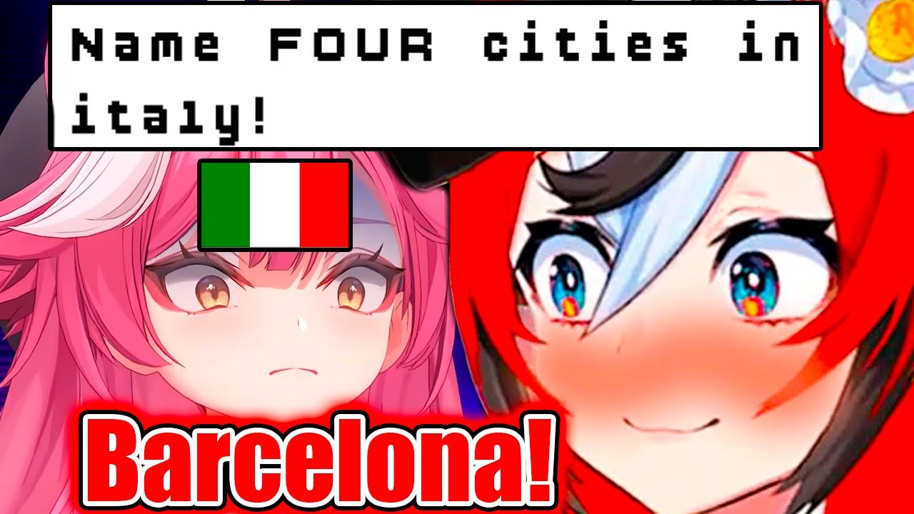 Raora When Bae Says Barcelona Is a City in Italy: