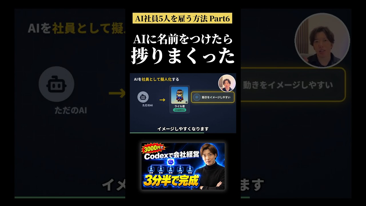 AIに名前をつけたら、仕事を頼みやすくなった