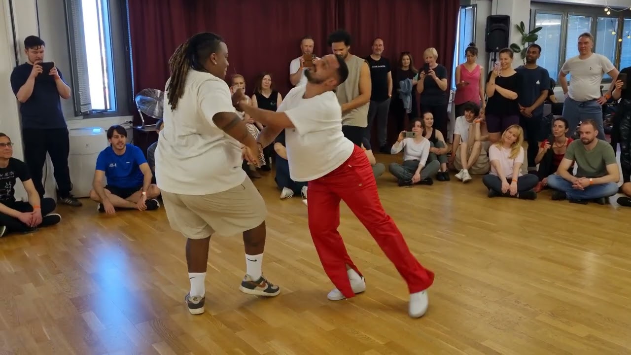 Felipe and Val, Brazilian zouk demo at Helsinki Zouk Festival 2025