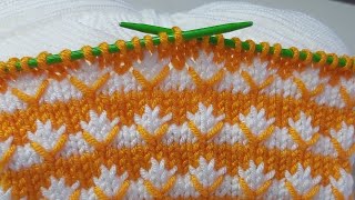 Çok Beğeniceğiniz Iki Şiş Örgü Model Anlatımı Crochet Knitting