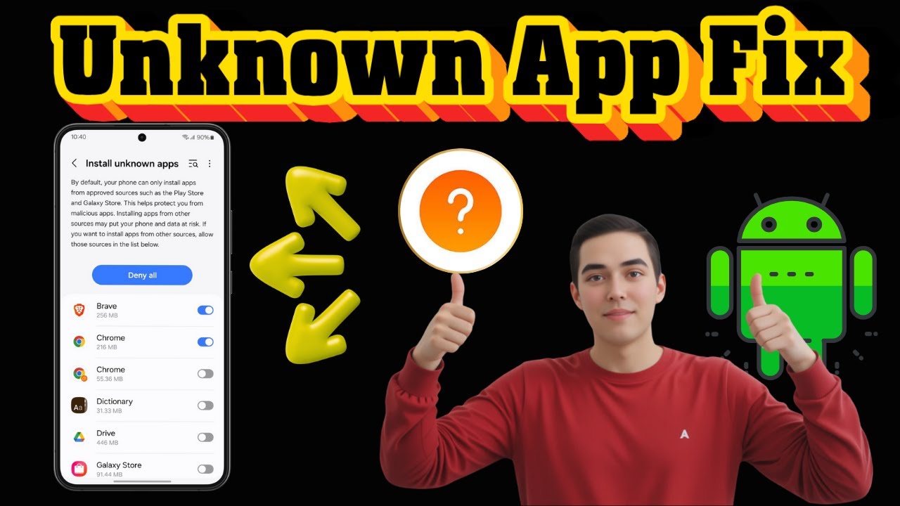 How To Fix Unknown App Blocked on Samsung - Step-by-Step Guide