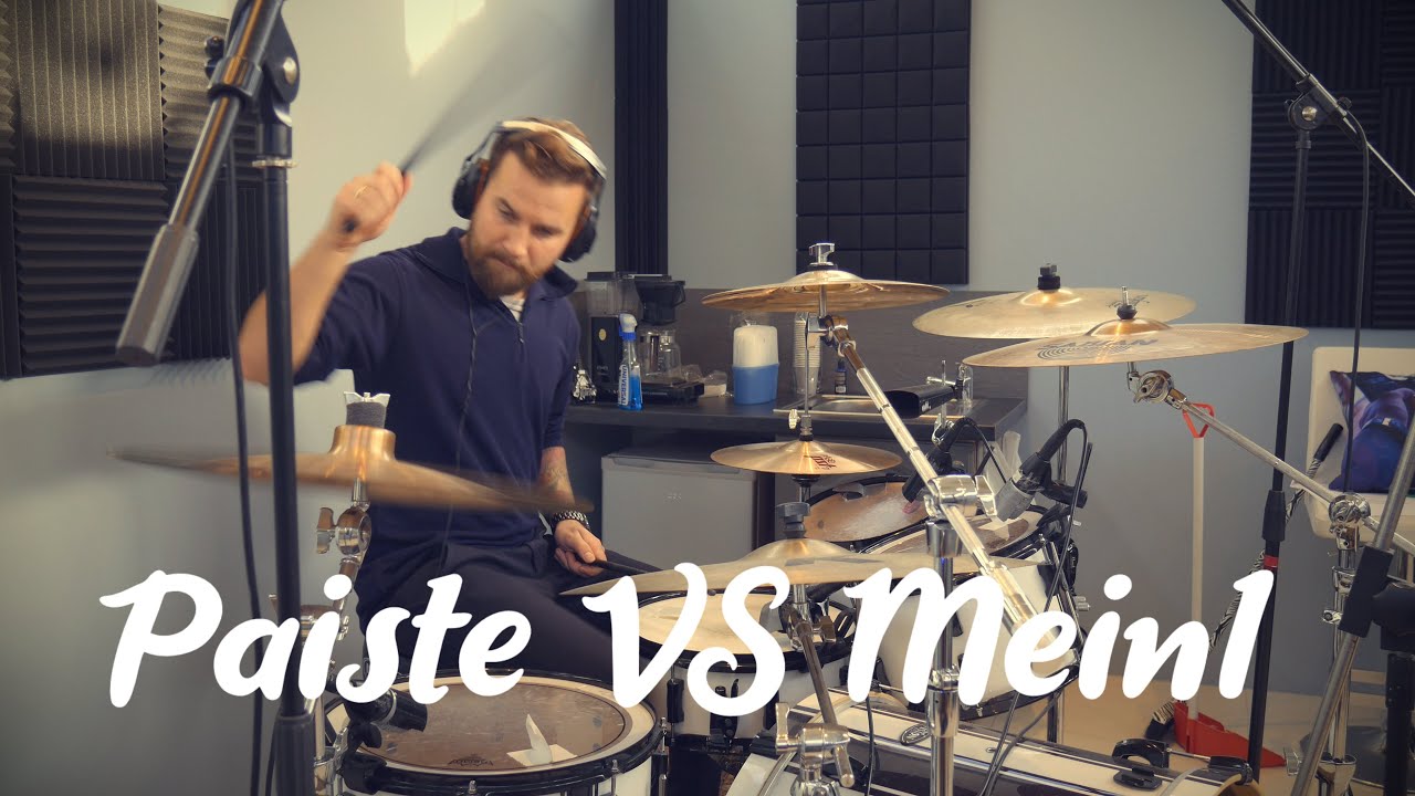 Paiste 2002 China 18" VS Meinl Byzance B18CH Traditional China YouTube