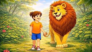 Roar Like a Lion 🦁 | Big, Soft, or Playful? | Kids Action Song screenshot 5