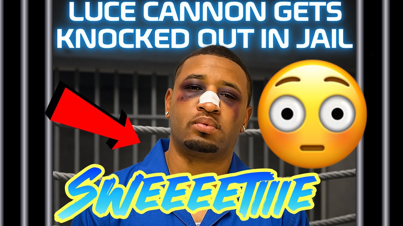 LUCE CANNON GETS KNOCKED OUT IN JAIL! BY HOOVERS INFRONT OF LIL DURK!! SMH! CRAZY VIDEO! #REACTION