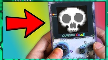 Gameboy Color Mod Gone Wrong: My First Time Attempting a Backlit Screen