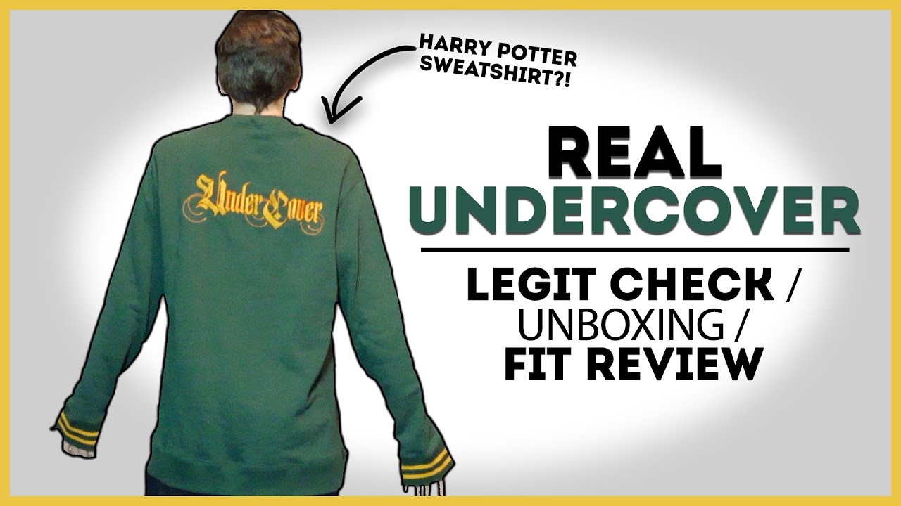 LEGIT UNDERCOVER Sweatshirt | How to tell + unboxing & fit review!