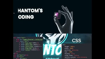 Animated Landing Page Using HTML & CSS