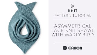 Famous How to Knit an Asymmetrical Lace Shawl | Tutorial with Marly Bird Wealth