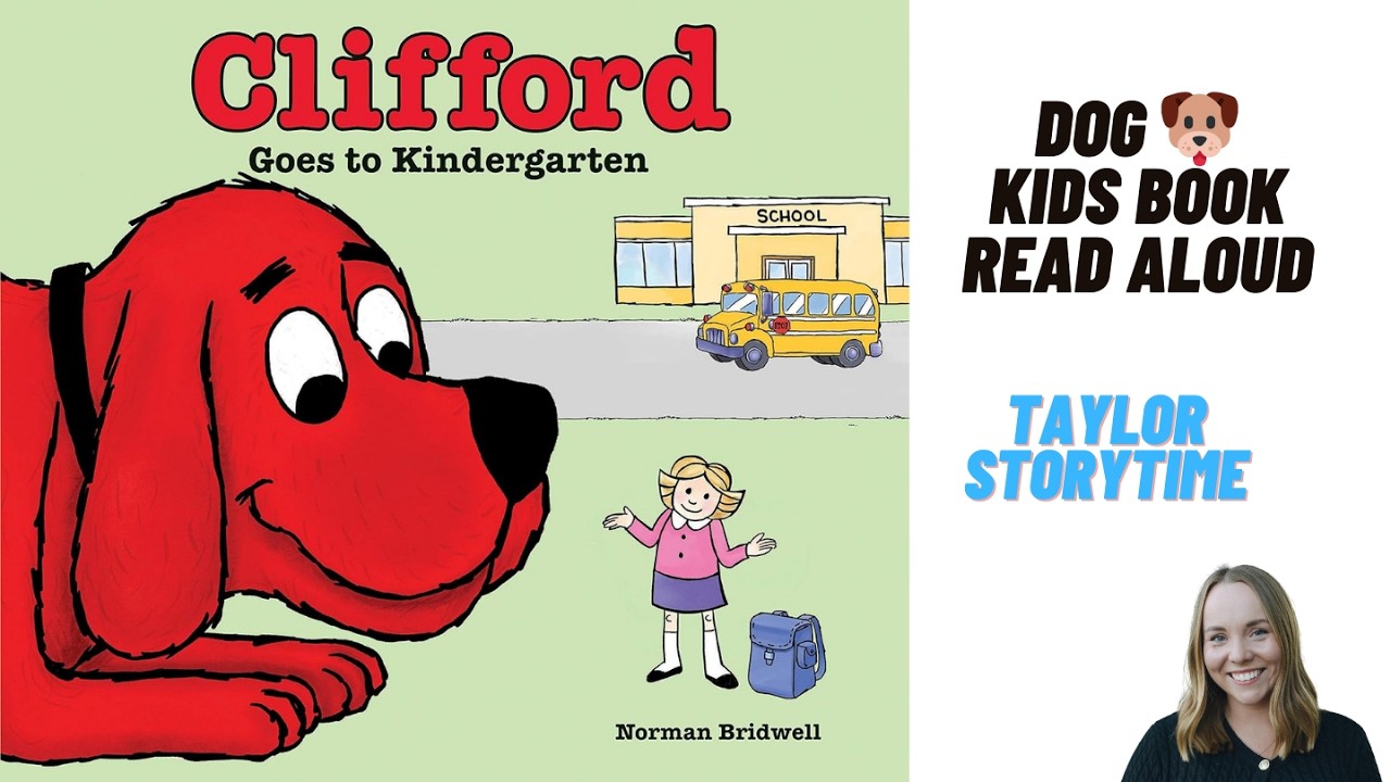 Clifford Goes to Kindergarten READ ALOUD BOOK 🖍️ | Dog Books for Kids 🐶