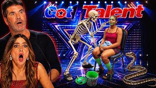 Top 10 Scariest AGT Magic Performance That Made The Judges Run Away! π±π₯