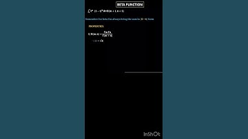 Beta Function Explained | Definition, Properties, and Formulas #betafunction #csgt