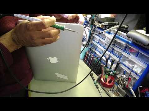 HOW TO FIX MACBOOK A1466 BROKENSTUCK HEADPHONE JACK REMOVAL