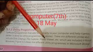 7th Class Computer 18th May Online Video Lecture | The KPS screenshot 1