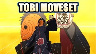 Naruto Ult. Ninja Heroes 3 - Tobi Moveset [PSP] screenshot 3