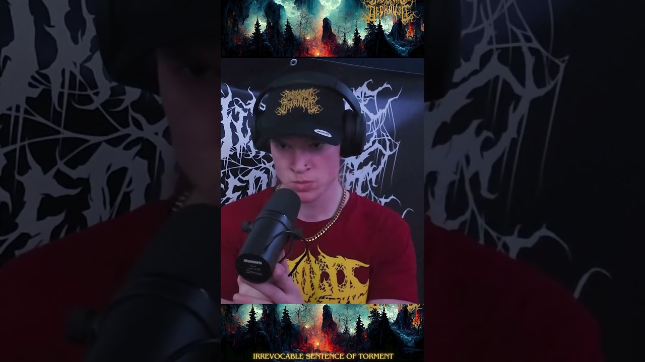One Take Vocal Play Through Diseased And Depraved Cowards Of The Damned Deathcorevocalist
