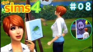 はじめて描いた絵が売れました《The sims4》女性実況 #08