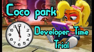 Coco Park - Developer Time Trial - Crash Team Racing Nitro-Fueled