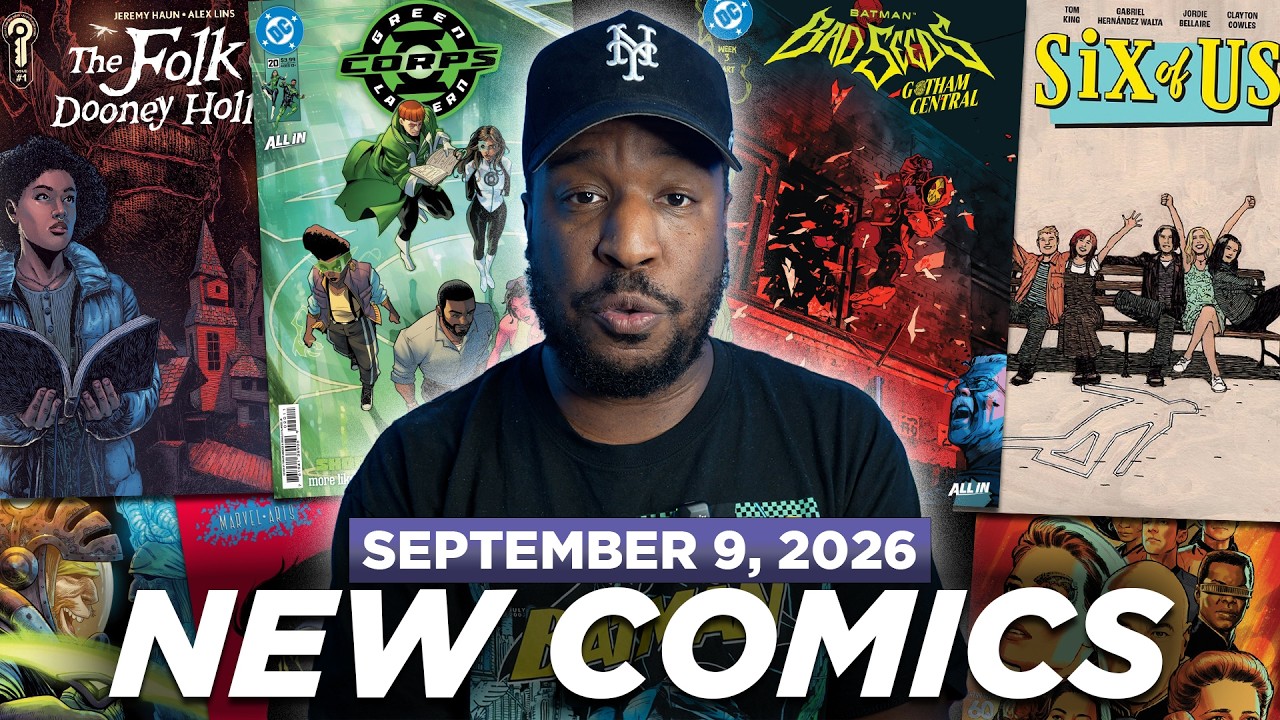 NEW COMIC BOOK DAY 9/9/26 | GOTHAM CENTRAL #1, SPAWN '77 #1, STAR TREK 60TH ANNIVERSARY SPECIAL #1