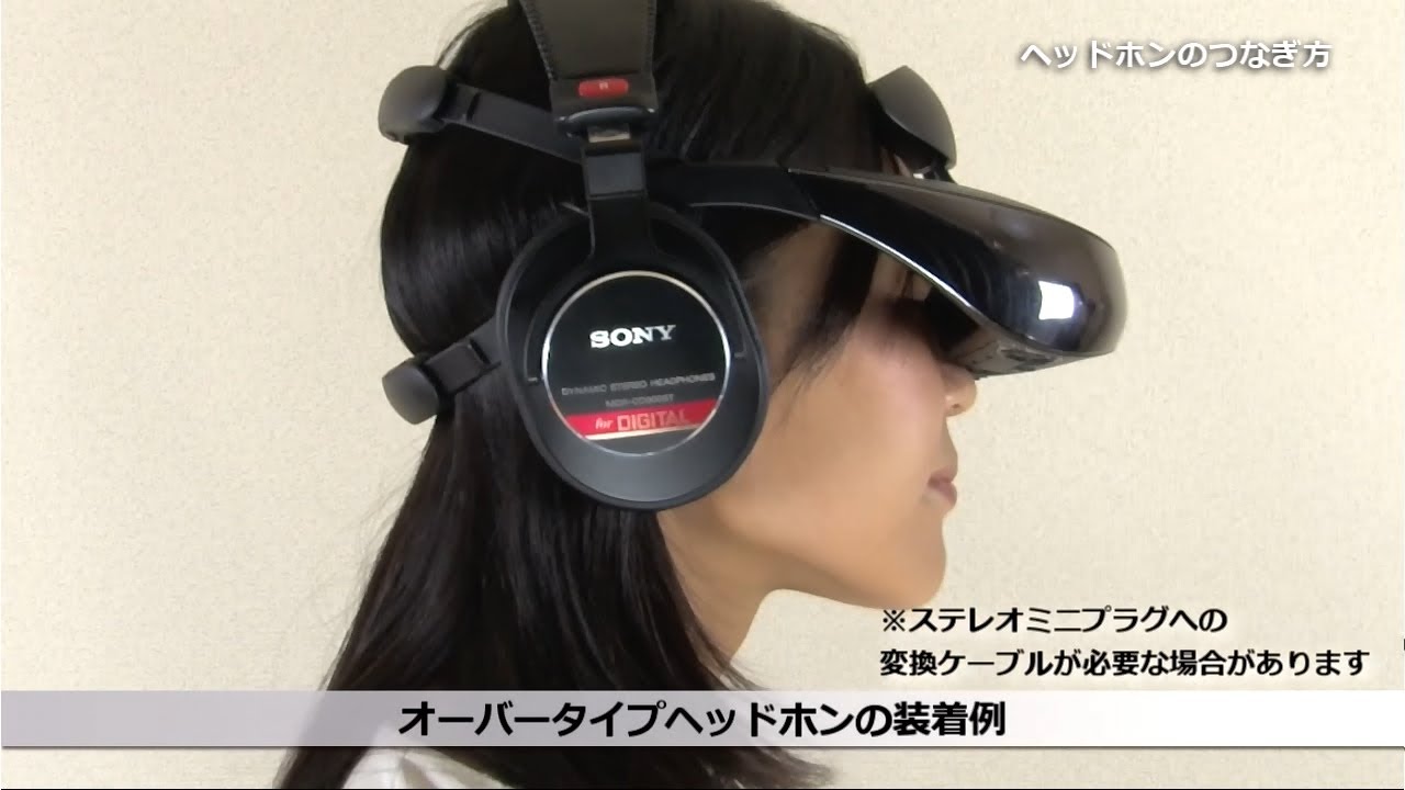 SONY ヘッドマウントディスプレイ HMZ-T3W