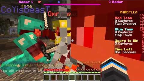 Omnomme Reach and Regen hacking in CTF - mineplex QQisHaikuDolphin