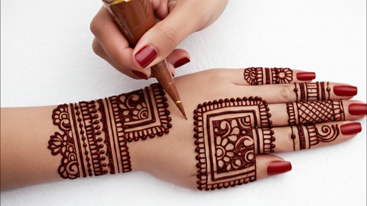 Very Simple & Easy Front Hand Mehndi Design। Letest Mehndi Design । wedding special Mehandi Design