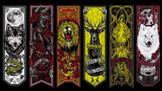 All House Sigil/Banner | Game Of Thrones | Season 1 - 7| Socialli