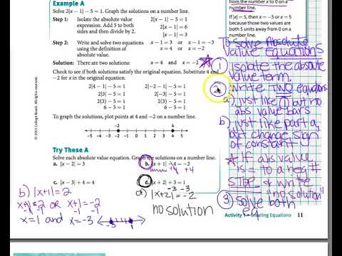 absolute value equations and inequalities assignment answer key