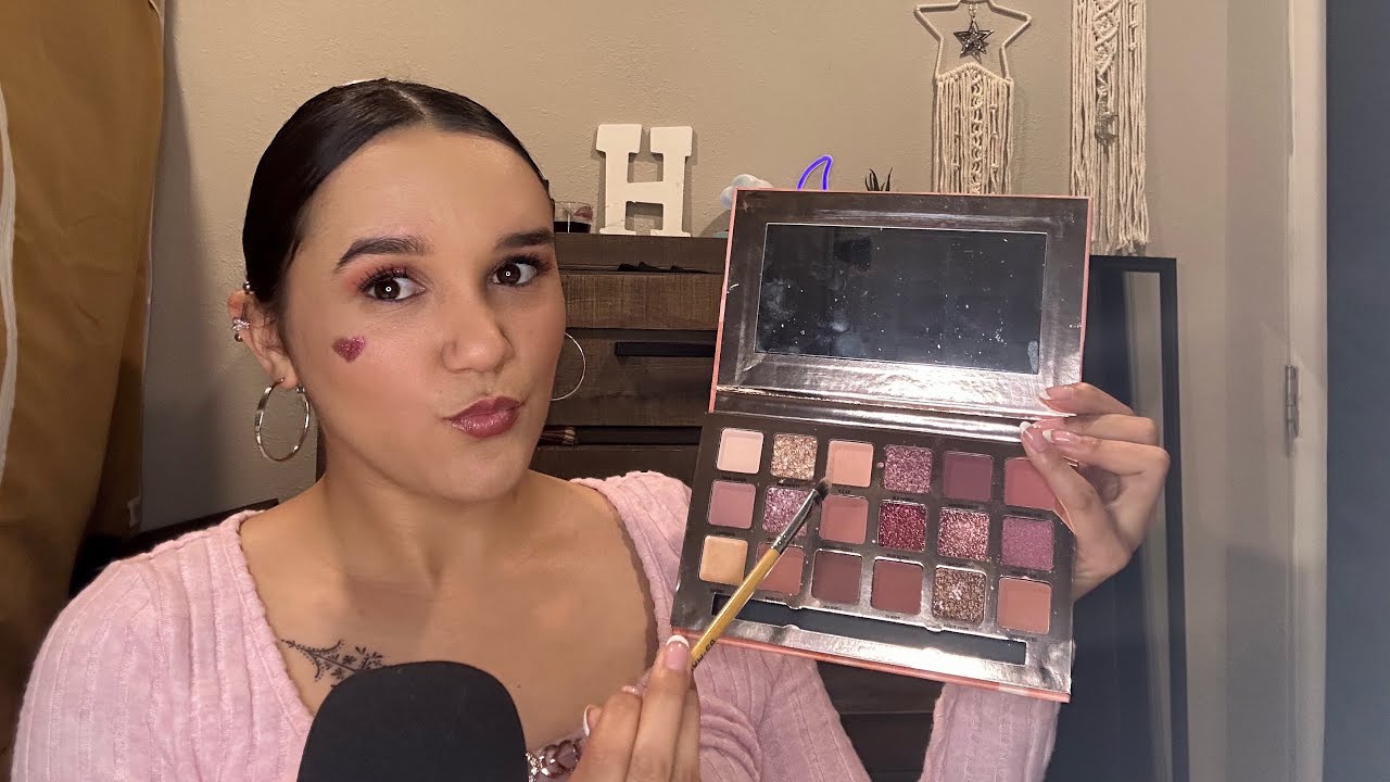 ASMR Valentines Makeup Look❤️