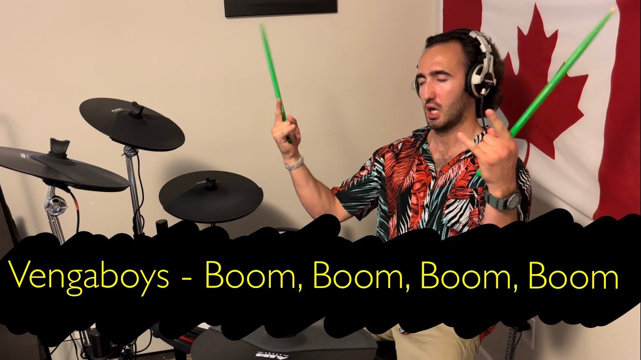 Vengaboys Boom, Boom, Boom, Boom (Drum Cover) YouTube