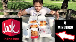 JACK IN THE BOX $20 VALUE MENU CHALLENGE! | RANDY SANTEL | CODY VS.
