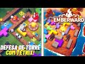 DEFENDER SUA TORRE EM BLOCOS DE TETRIX EM UM ROGUELITE! - EMBERWARD! - GAMEPLAY PT BR