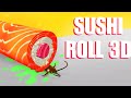 Sushi Roll 3D - Cooking ASMR Gameplay Walkthrough