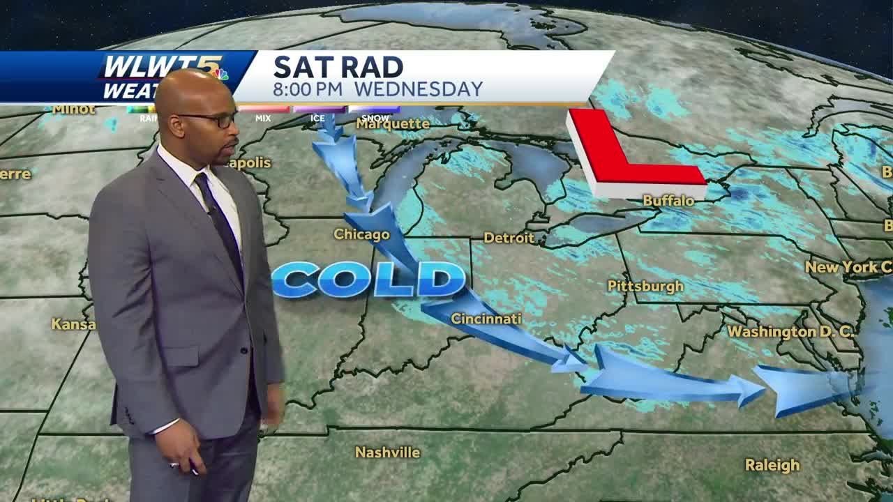 Snow Squalls And Bitter Wind Chills - YouTube