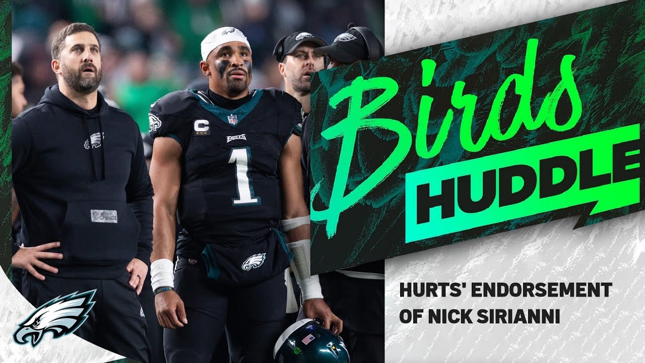 Jalen Hurts' endorsement of Nick Sirianni matters the most | Birds ...