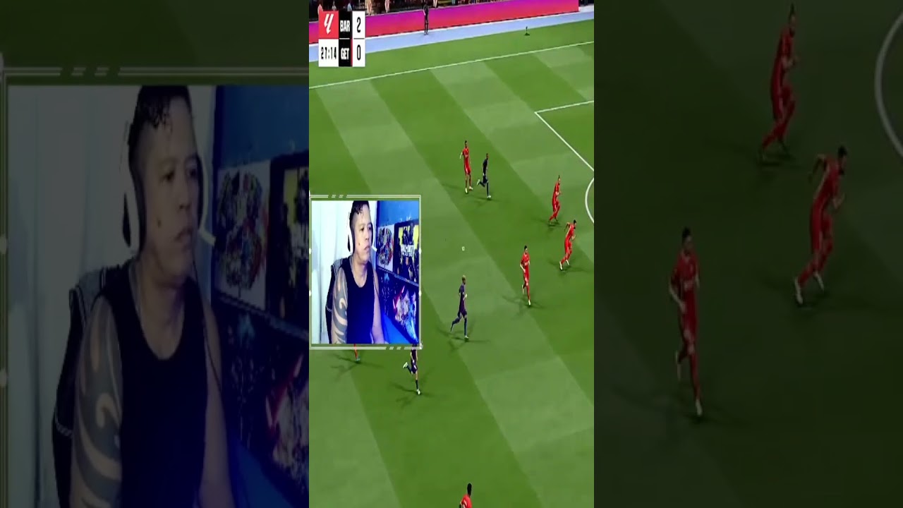 BARCELONA X GETAFE Rossi Baggio MODO CARREIRA GAMEPLAY PARTE 05 EA FC 26 shorts
