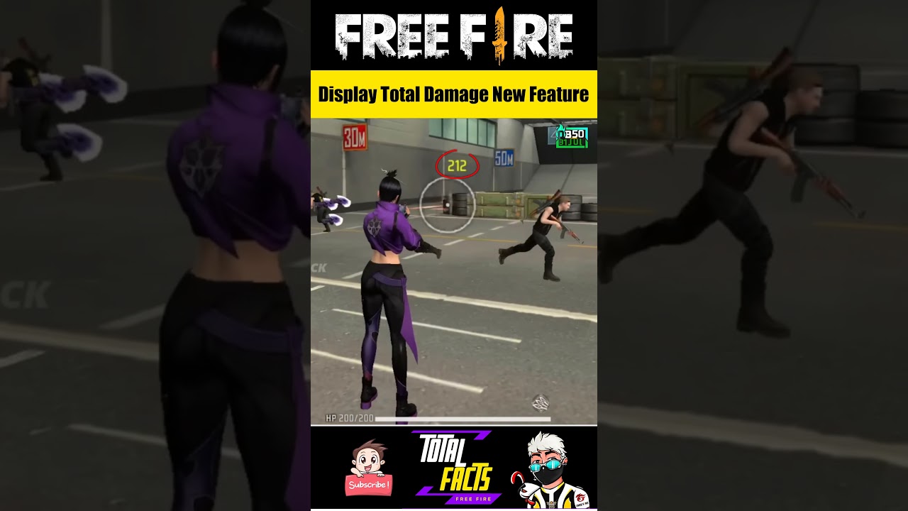 OB50 Update New Total Damage Display Feature 💥 Free Fire