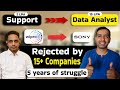 How he became a data analyst  roadmap to become a data analyst 2024 in product based companies