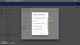 Creating Course Item screenshot 2