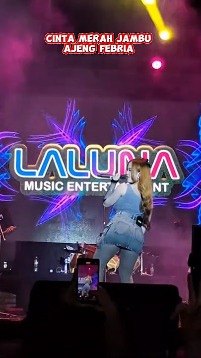 Ajeng Febria - Cinta Merah Jambu ll Laluna music happy party. #ajengfebria #tiamonika #laluna