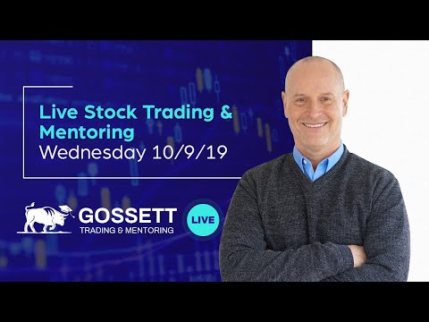 Live Stock Trading & Mentoring - Wednesday  10/9/19 - During the last hour of the US Stock Market