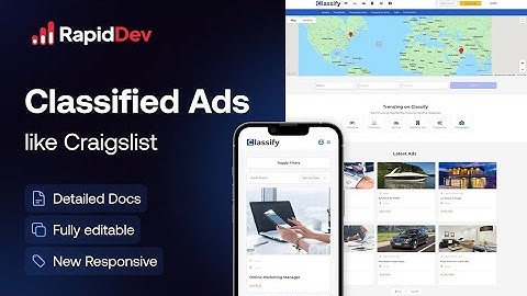 Classified Ads like Craigslist