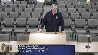 Wausau Finance Committee Meeting - 5/12/26