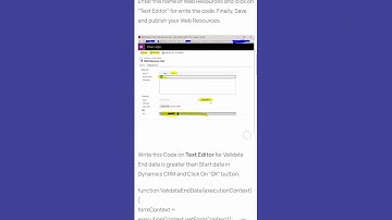 How To Validate End Date Greater Than Start Date Using JavaScript In Dynamics 365