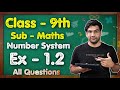 Class 9 maths ex 12 q1 to q4  chapter 1 number system  ncert  mkr