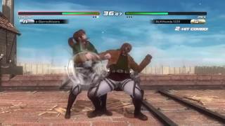 [DOA5LR] KASUMI(x-BlurredVisions) Vs ZACK(BLKThunda1220)