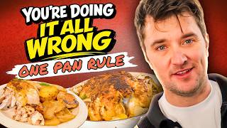 You're Doing It All Wrong - One Pan Rule: Pastrami-Roasted Whole Chicken