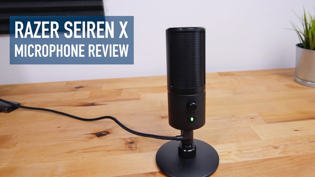 Razer Seiren X Microphone Review And Audio Test Youtube