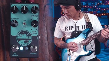 NativeAudio Wilderness delay pedal - demo by RJ Ronquillo